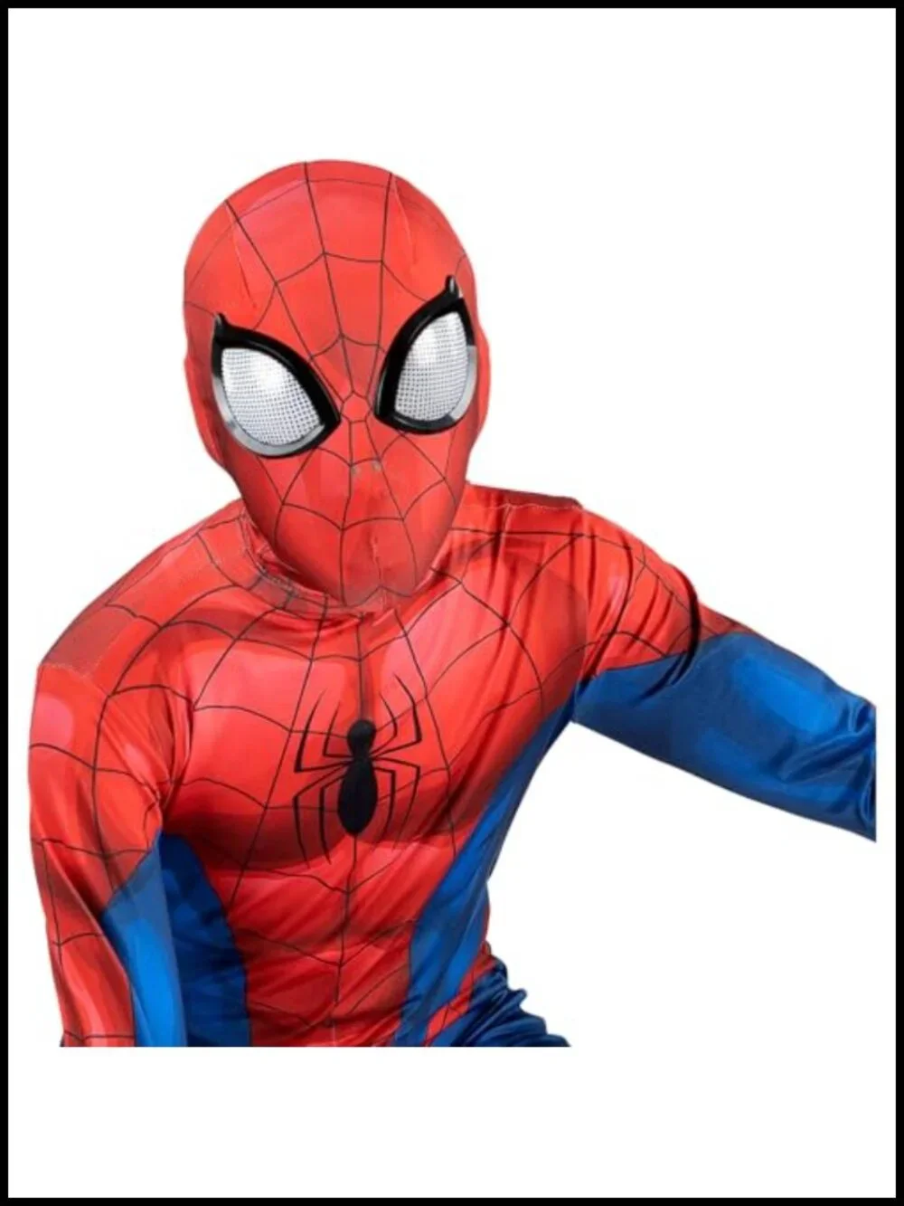 Marvel Spider-Man Zentai Mask Two-Way Stretch Spandex Halloween Costume